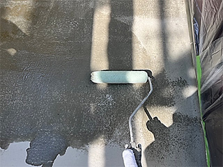 ガラス繊維施工