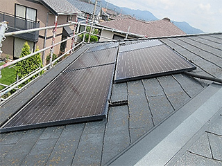 屋根太陽光パネル